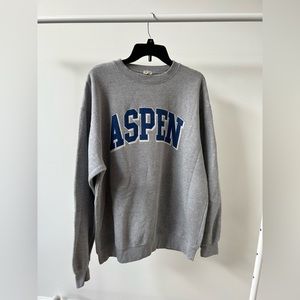 Oversized Aspen Crewneck